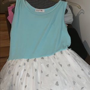 blue girls dress